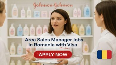 Area Sales Manager Jobs in Romania with Visa