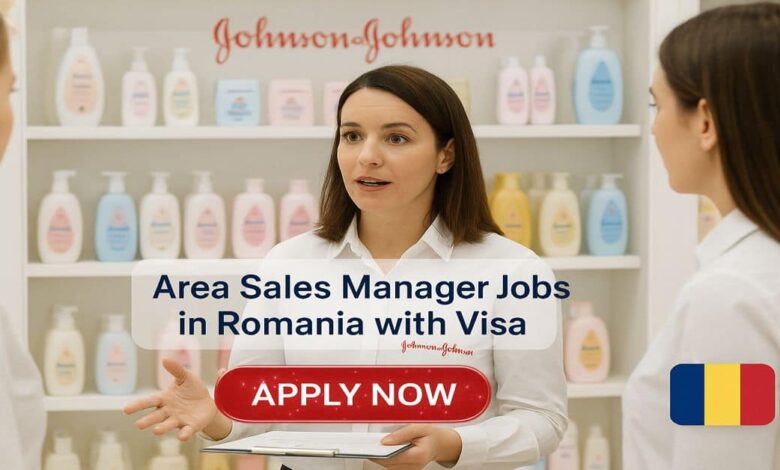 Area Sales Manager Jobs in Romania with Visa