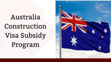 Australia Construction Visa Subsidy Program