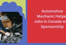 Automotive Mechanic Helper Jobs in Canada