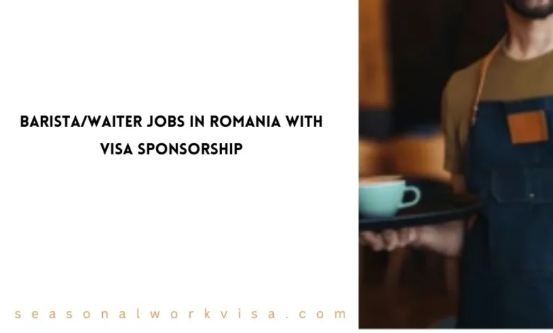 Barista/Waiter Jobs in Romania