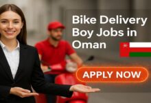 Bike Delivery Boy Jobs in Oman