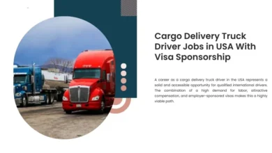 Cargo Delivery Truck Driver Jobs in USA
