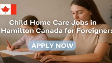 Child Home Care Jobs in Hamilton Canada for Foreigners