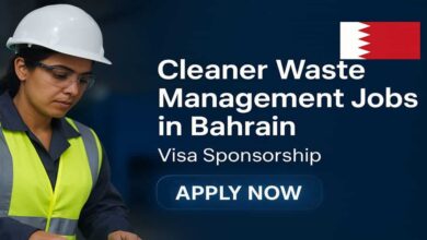 Cleaner Waste Management Jobs in Bahrain Visa Sponsorship