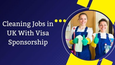 Cleaning Jobs in UK With Visa Sponsorship