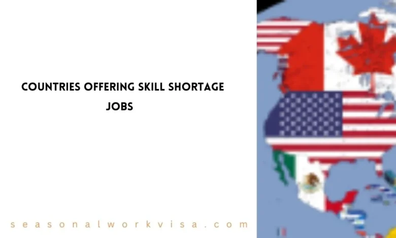 Countries Offering Skill Shortage Jobs
