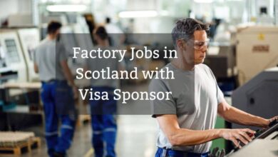 Factory Jobs in Scotland with Visa Sponsor