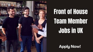 Front of House Team Member Jobs in UK