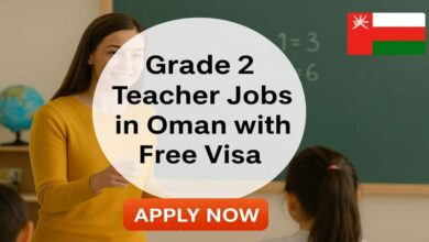 Grade 2 Teacher Jobs in Oman with Free Visa