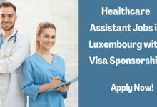 Healthcare Assistant Jobs in Luxembourg with Visa Sponsorship