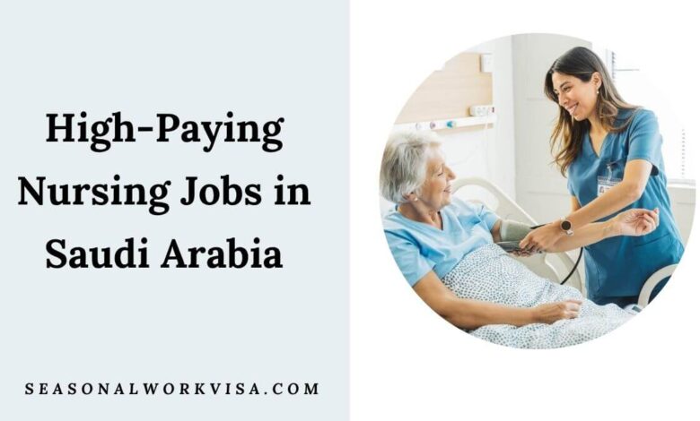 High-Paying Nursing Jobs in Saudi Arabia
