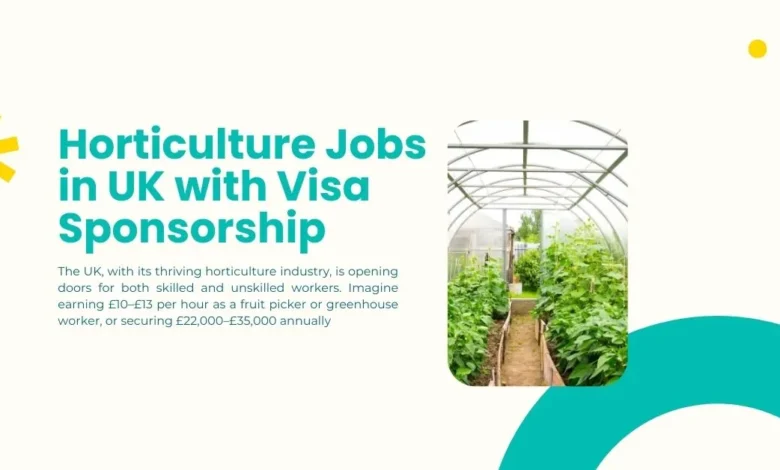 Horticulture Jobs in UK