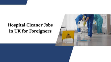 Hospital Cleaner Jobs in UK for Foreigners