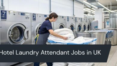 Hotel Laundry Attendant Jobs in UK
