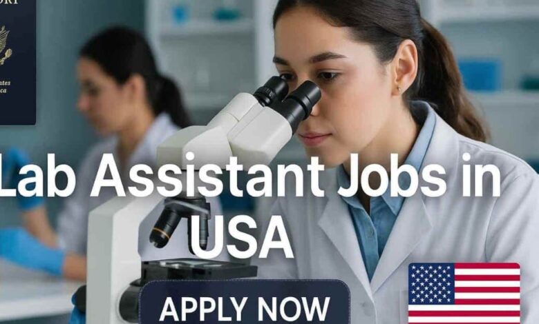 Lab Assistant Jobs in USA