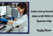 Laboratory Assistant Jobs in UK With Visa Sponsorship