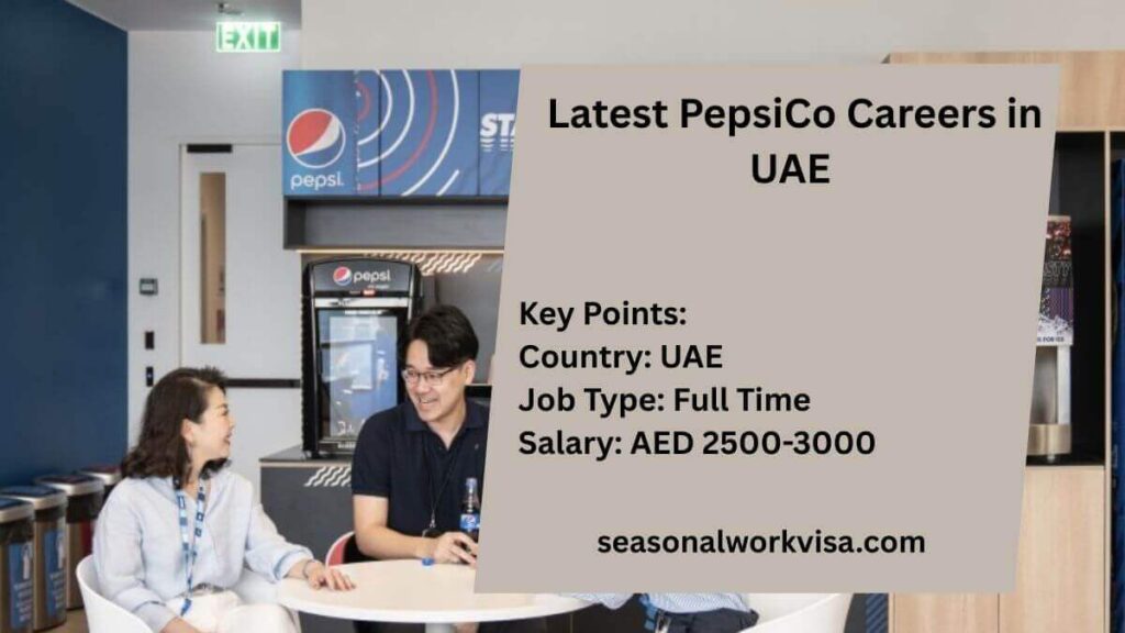 Latest PepsiCo Careers in UAE