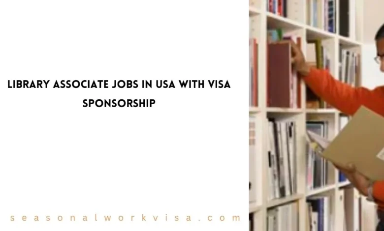 Library Associate Jobs in USA