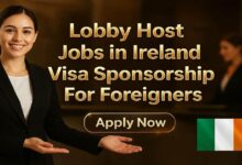 Lobby Host Jobs in Ireland Visa Sponsorship For Foreigners