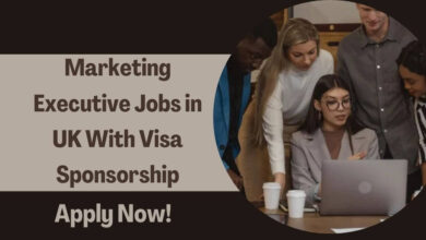Marketing Executive Jobs in UK With Visa Sponsorship