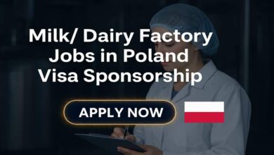 Milk/ Dairy Factory Jobs in Poland Visa Sponsorship