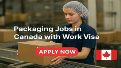 Packaging Jobs in Canada with Work Visa