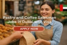 Pastry and Coffee Salesman Jobs in Dubai with Visa