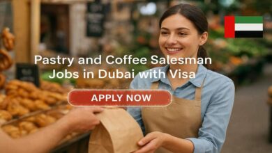 Pastry and Coffee Salesman Jobs in Dubai with Visa