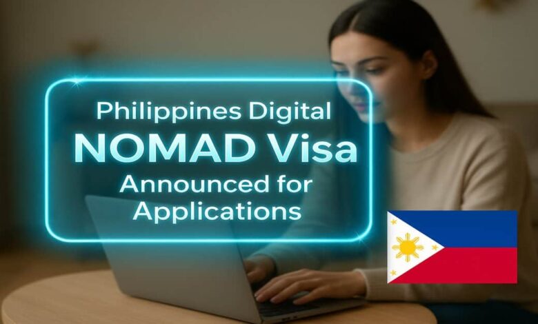 Philippines Digital NOMAD Visa Announced for Applications