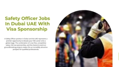Safety Officer Jobs In Dubai UAE