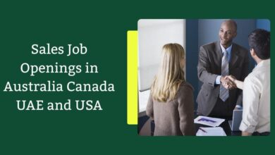 Sales Job Openings in Australia Canada UAE and USA