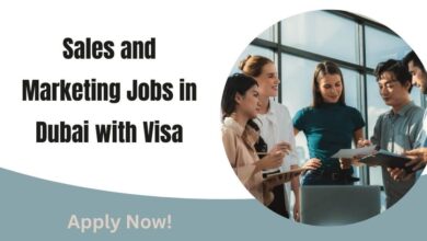 Sales and Marketing Jobs in Dubai with Visa