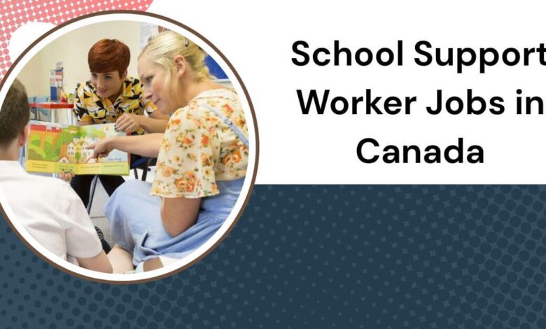 School Support Worker Jobs in Canada