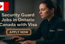 Security Guard Jobs in Ontario Canada with Visa