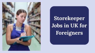 Storekeeper Jobs in UK for Foreigners