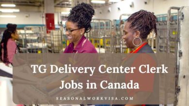 TG Delivery Center Clerk Jobs in Canada