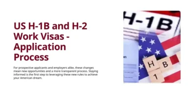 US H-1B and H-2 Work Visas