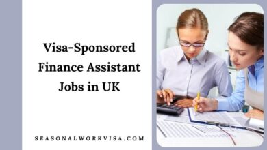Visa-Sponsored Finance Assistant Jobs in UK