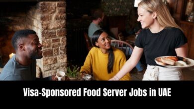 Visa-Sponsored Food Server Jobs in UAE
