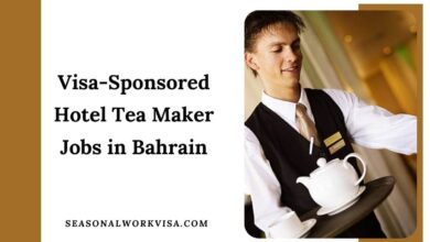 Visa-Sponsored Hotel Tea Maker Jobs in Bahrain