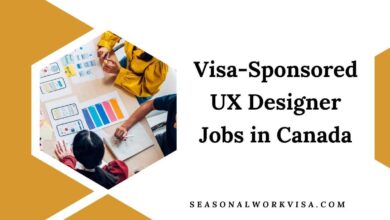 Visa-Sponsored UX Designer Jobs in Canada