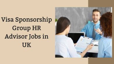 Visa Sponsorship Group HR Advisor Jobs in UK