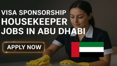 Visa Sponsorship HouseKeeper Jobs in Abu Dhabi