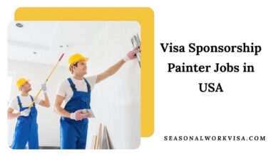Visa Sponsorship Painter Jobs in USA