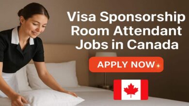 Visa Sponsorship Room Attendant Jobs in Canada
