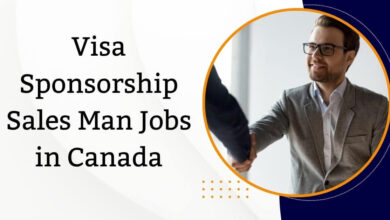 Visa Sponsorship Sales Man Jobs in Canada
