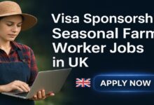 Visa Sponsorship Seasonal Farm Worker Jobs in UK