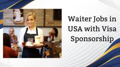 Waiter Jobs in USA with Visa Sponsorship