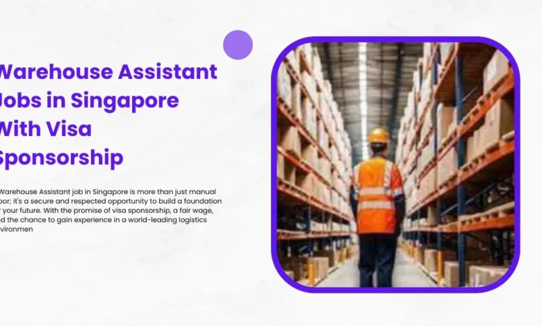 Warehouse Assistant Jobs in Singapore
